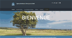 Desktop Screenshot of creteil-adventiste.org